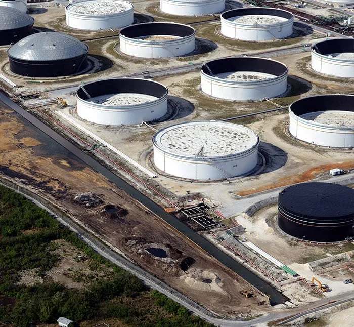 BORCO-oil-tank-storage-field